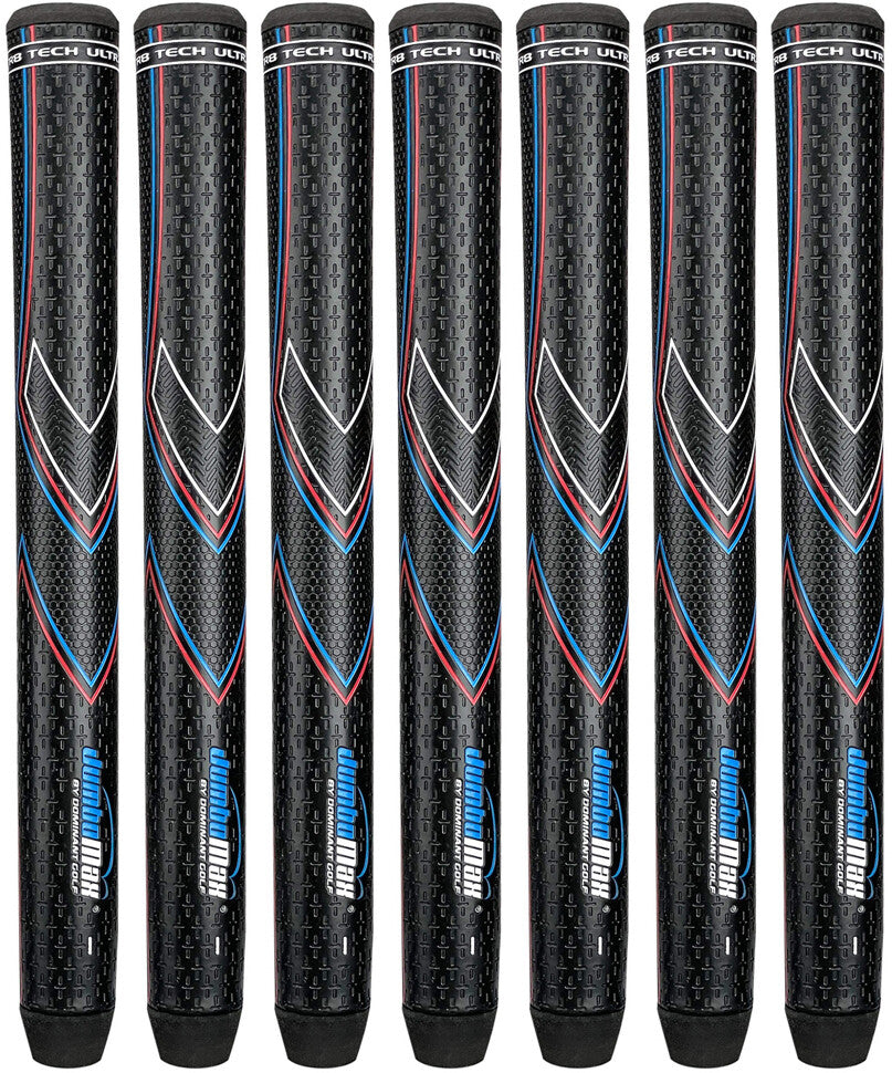 Oversized Golf Grip Set - No Taper Ultralite X-Large +3/8" - 7 Pack