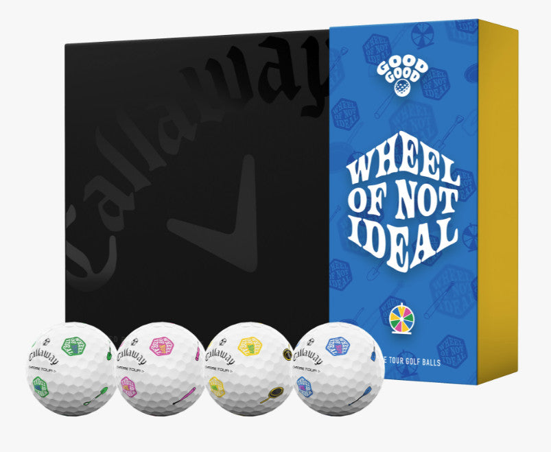 Callaway Chrome Tour Good Good Wheel of Not Ideal Limited Edition Golf Balls