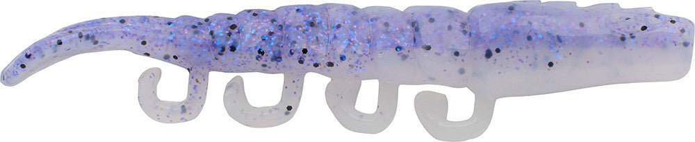 Saltwater Turbo Shrimp Lure - 4 Inch Soft Plastic Fish Bait