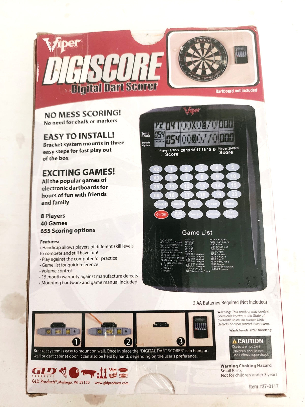 Dart Scorer Digiscore Digital Scoring System for Darts