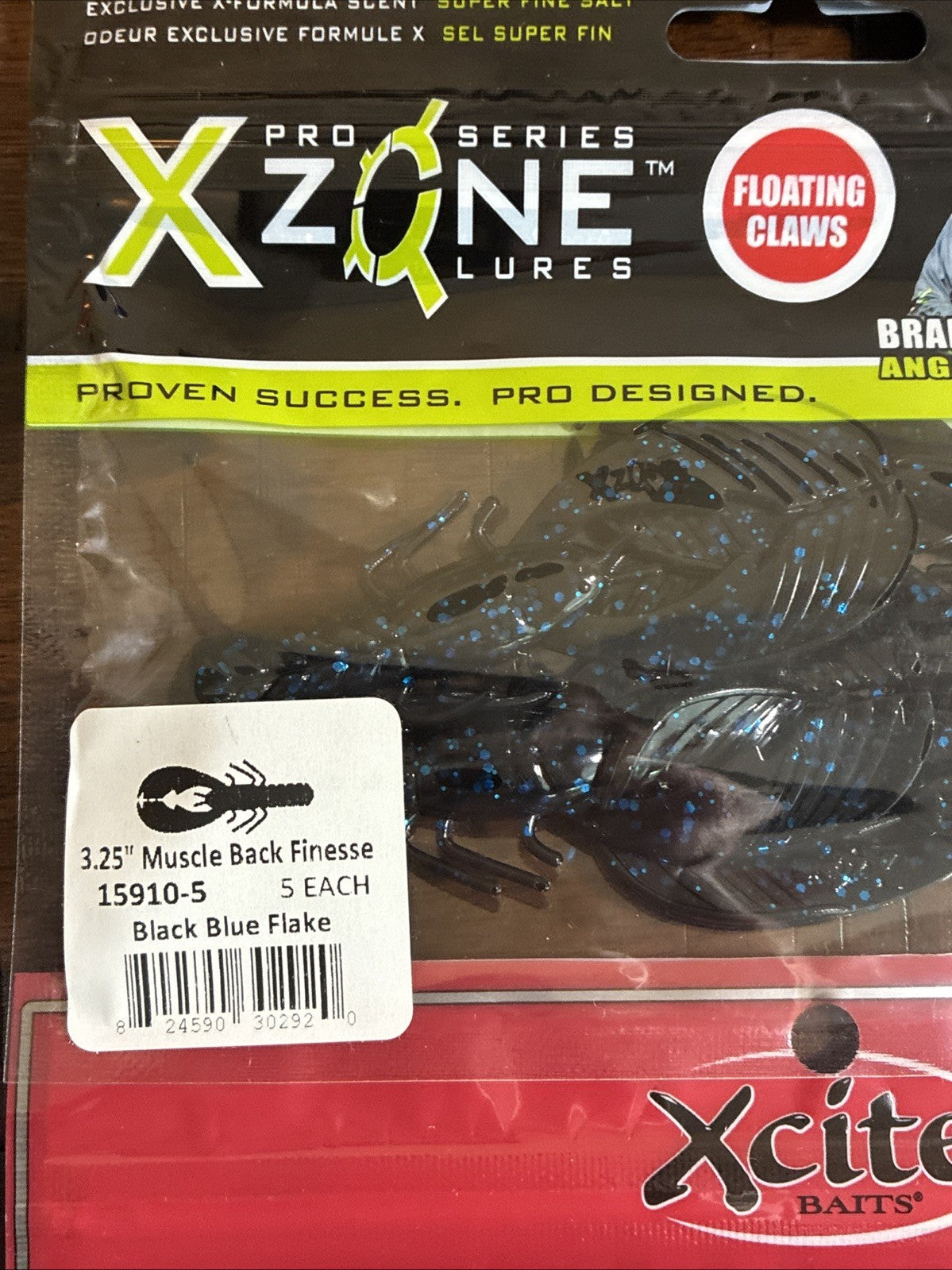 Fishing Soft Plastic Craw & Creature Baits Set - Multiple Brands & Sizes