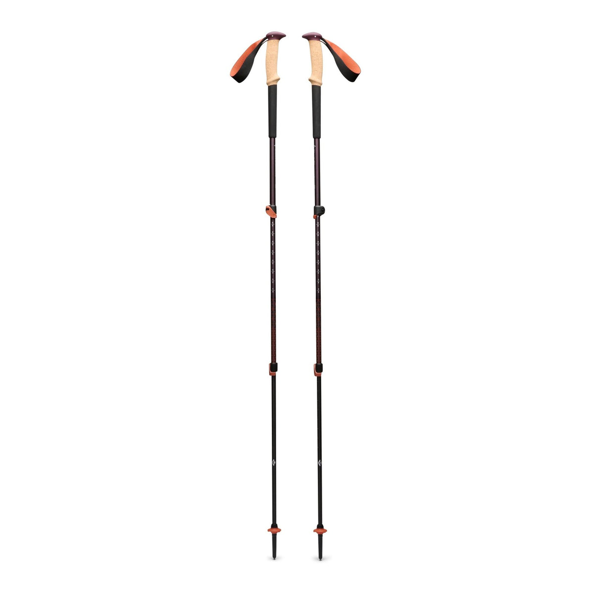Unisex Trail Cork Trekking Poles for Hiking and Backpacking - Adjustable