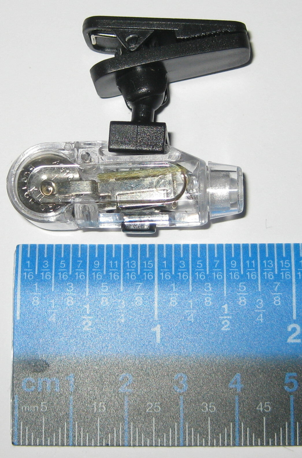 Clip On White LED Light with Swivel Mount - Batteries Included