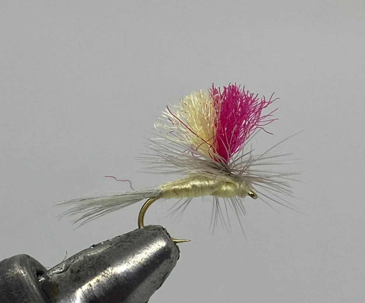 High-Vis Parachute PMD Dry Fly Set - Multiple Sizes for Fly Fishing