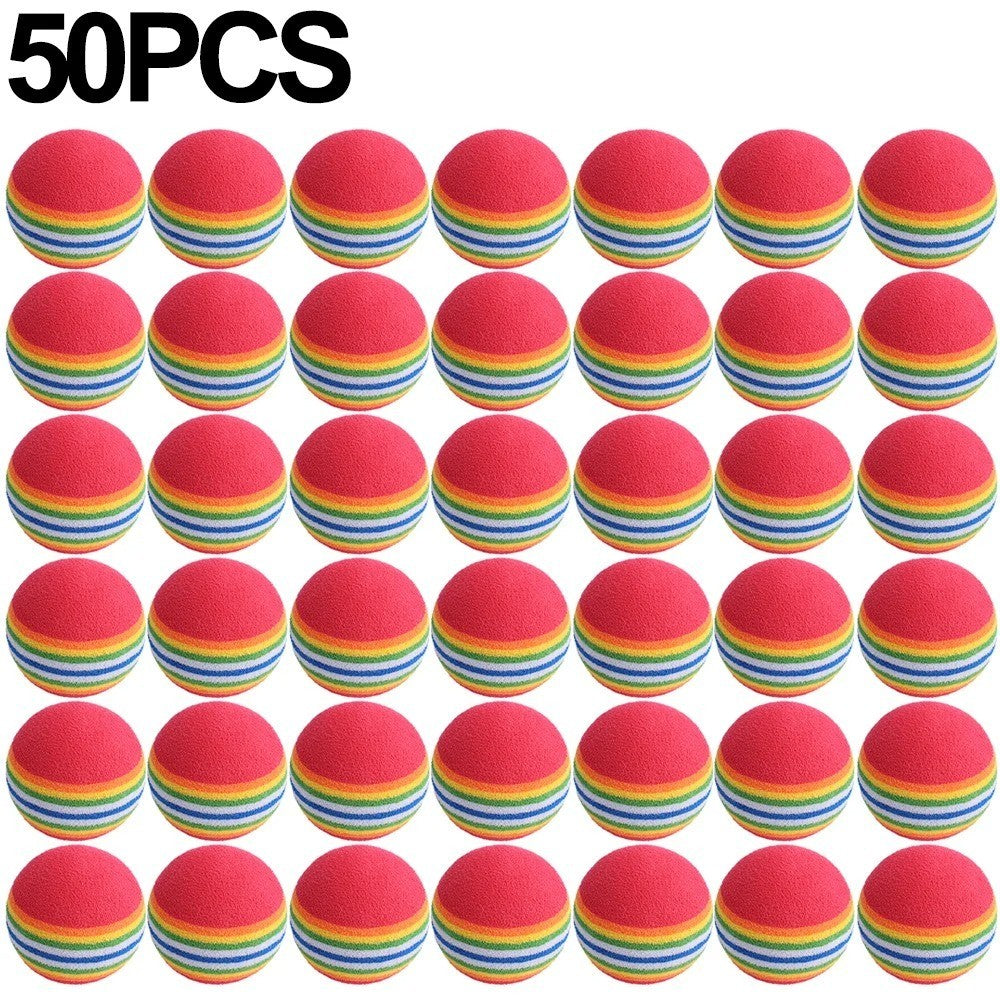 Golf Practice Foam Balls Set - Soft Indoor Training Balls for Swing Practice