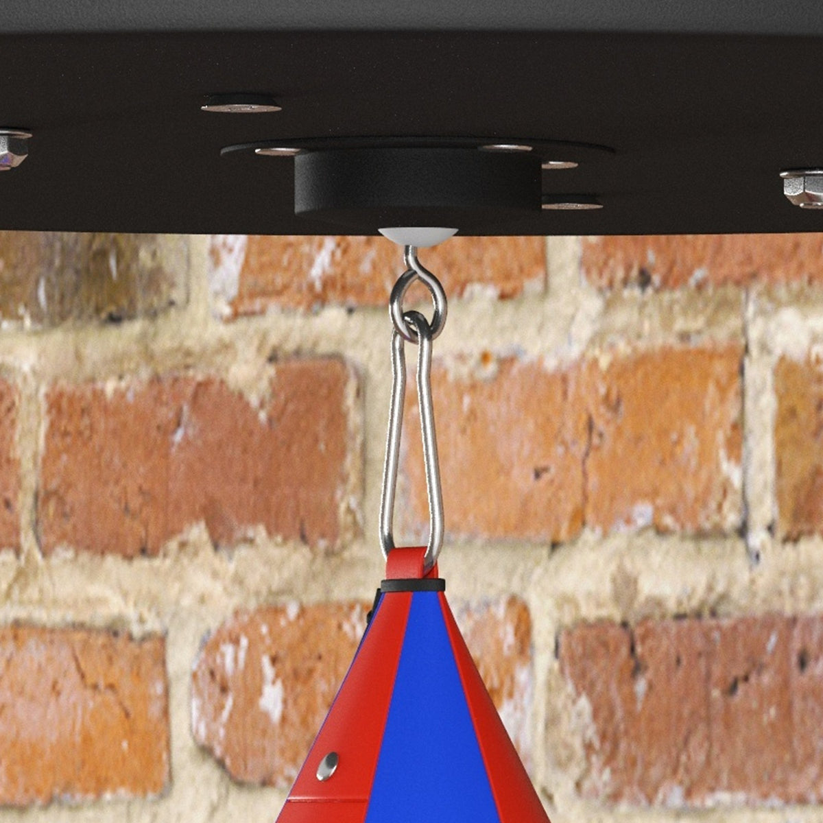 Wall Mounted Speed Bag Platform with Adjustable Height and Swivel Ball for Boxing Training