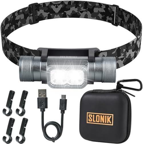 Rechargeable LED Headlamp 1000 Lumens Waterproof Outdoor Hiking Light