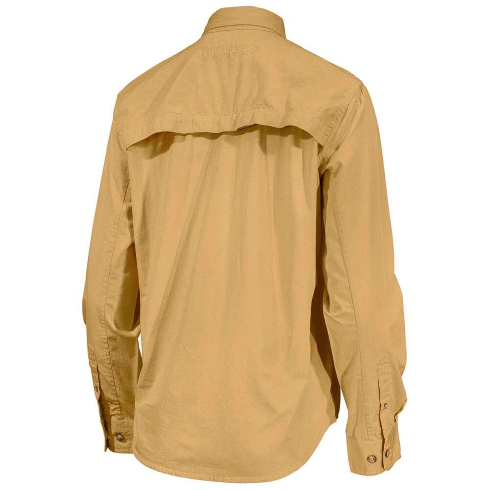 Women's UPF 50 Cotton Shooting Shirt - Sand, Tactical Outdoor Apparel