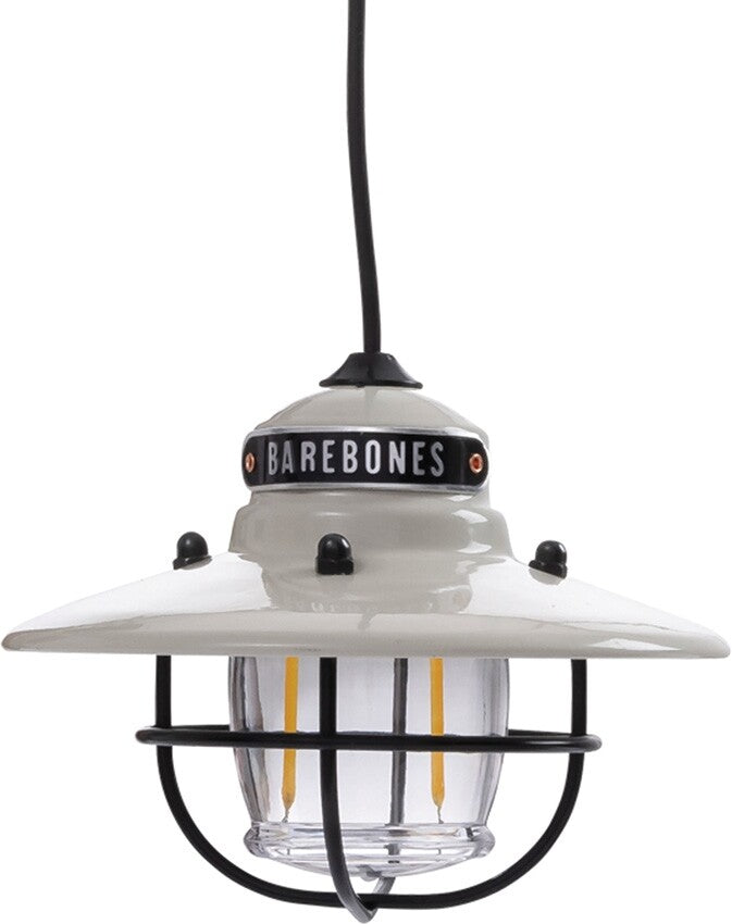 Rechargeable Edison Pendant Light with Steel & Plastic Construction