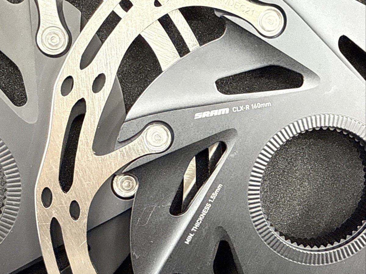 160mm Centerlock Disc Brake Rotors for Road Bikes - Set of 2