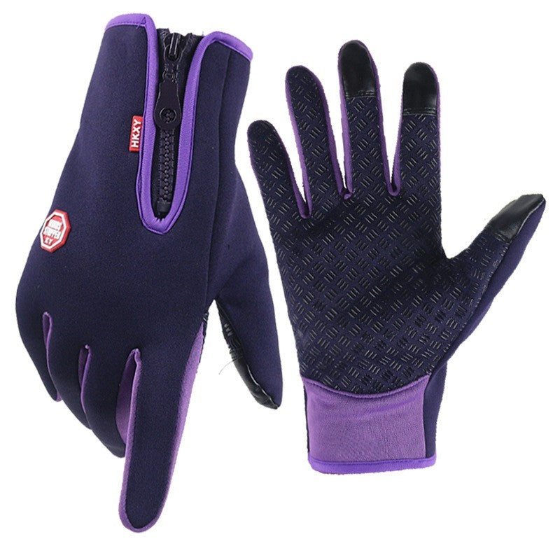 Winter Touchscreen Gloves Men Women Windproof Thermal Cycling Driving