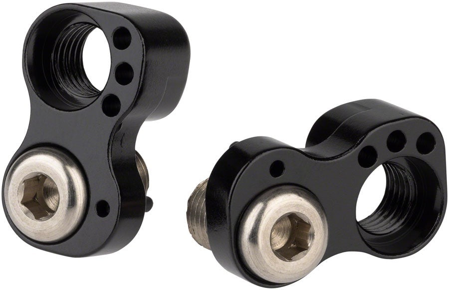 Bicycle Brake Post Extender - Black, 16mm Adjustment for Cyclists