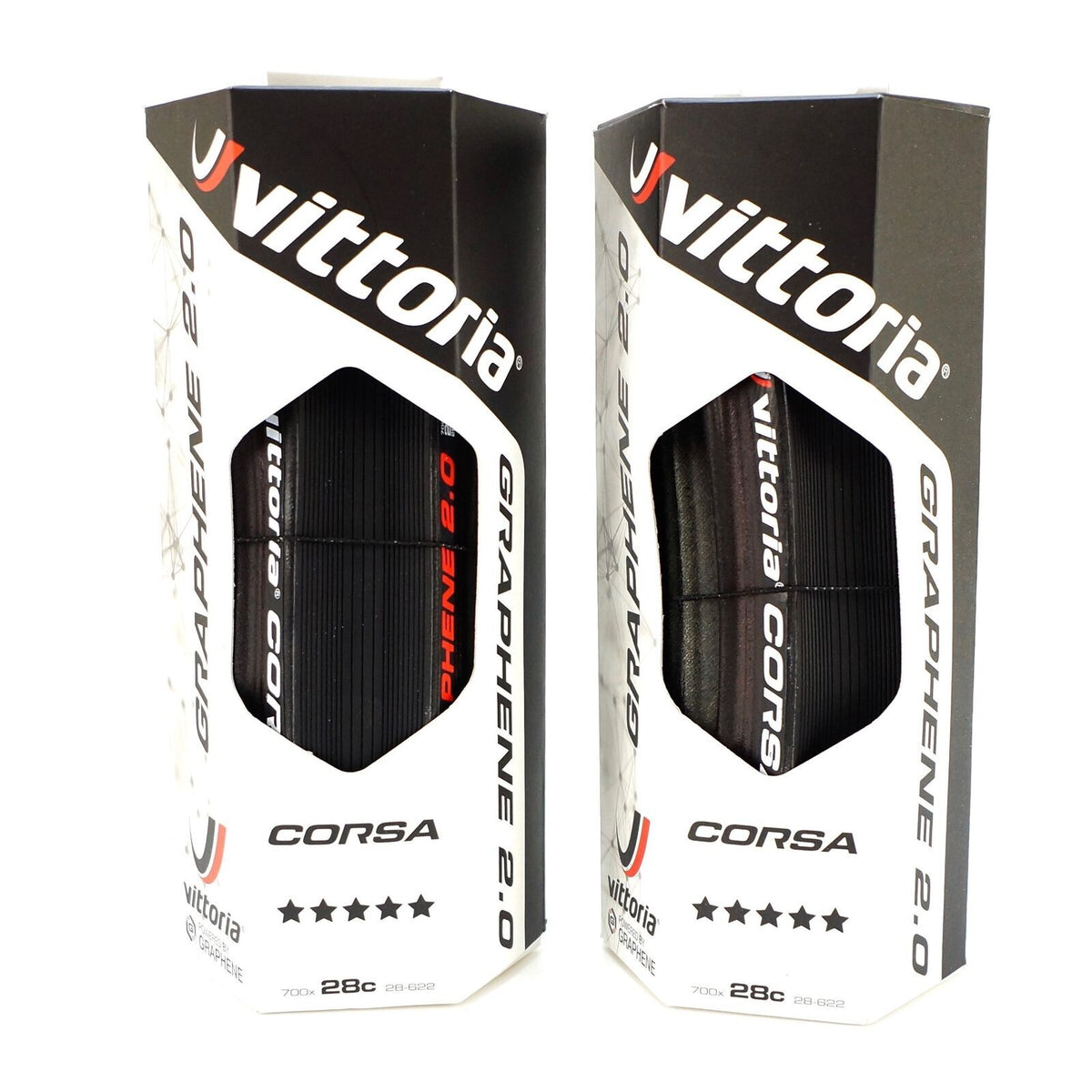 Road Bike Clincher Tire 700x28C - Black, High-Performance Cycling Tire