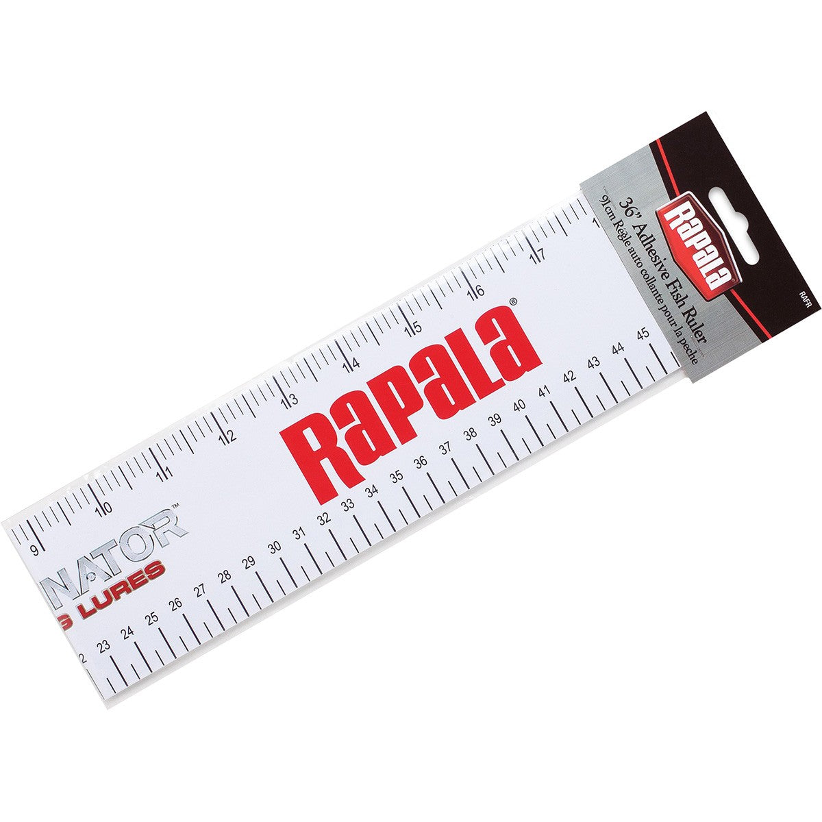 Fishing Ruler 36-Inch Adhesive Fish Measuring Stick for Catch Recording