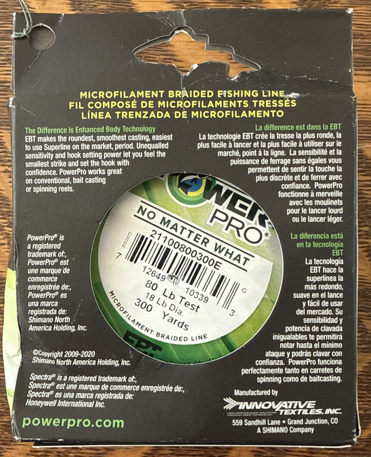 Power Pro Spectra Fiber Braided Fishing Line 80lb 300yd Green