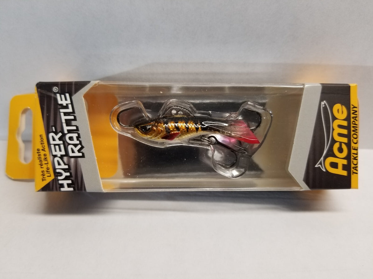 UV Glow Jigging Minnow Bait Pack of 2 - Discontinued Colors for Ice Fishing