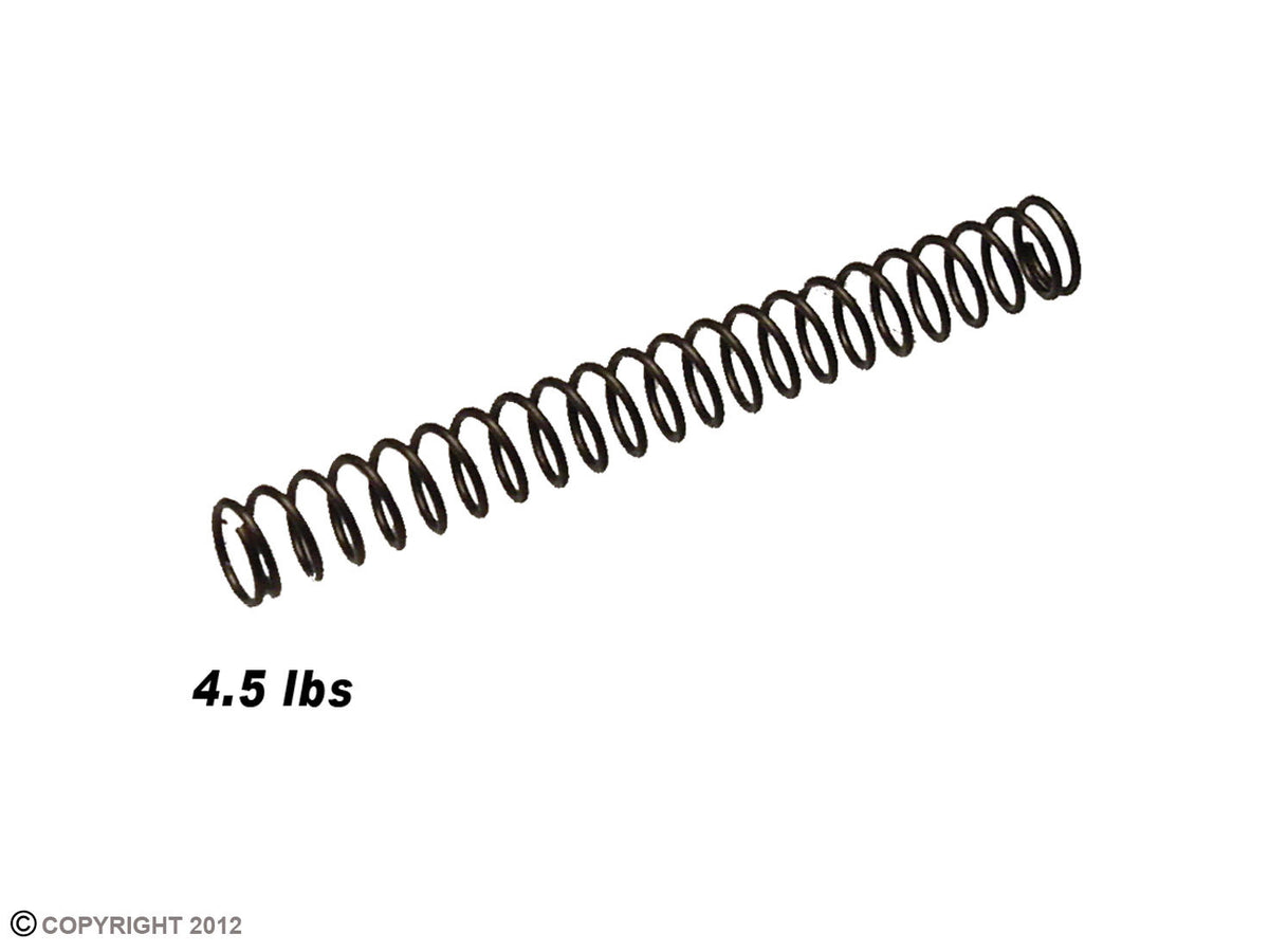 Reduced Power Striker Spring 4.5 lb for 17-43 Pistol Models - Range Use