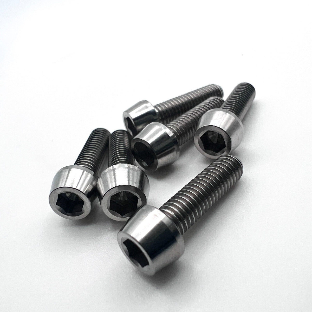 Trail Arc Titanium MTB Stem Bolt Kit - Lightweight Corrosion-Resistant M5 Bolts