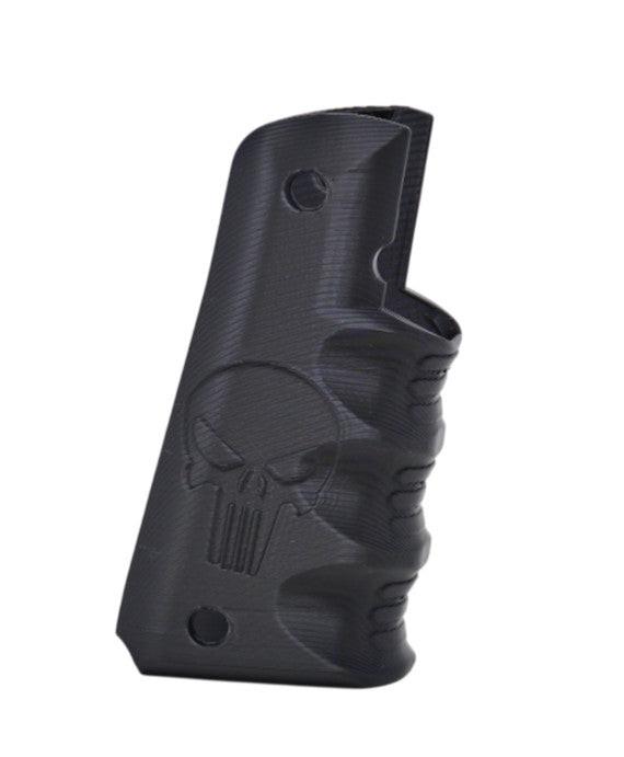 Pistol Grip 1911 Handgun Handles Punisher Black 20mm for Colt & Clones