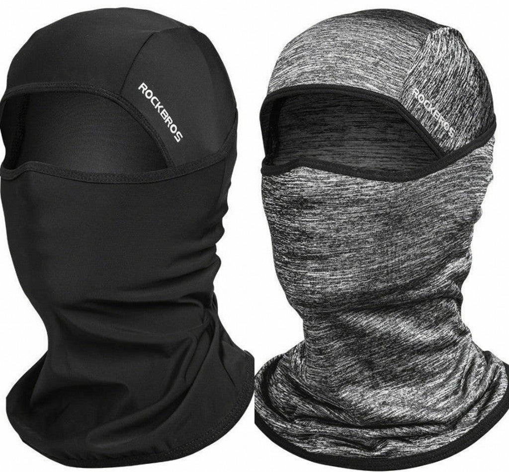 Summer Cooling Face Mask UV Protection Wicking Balaclava 2-Pack