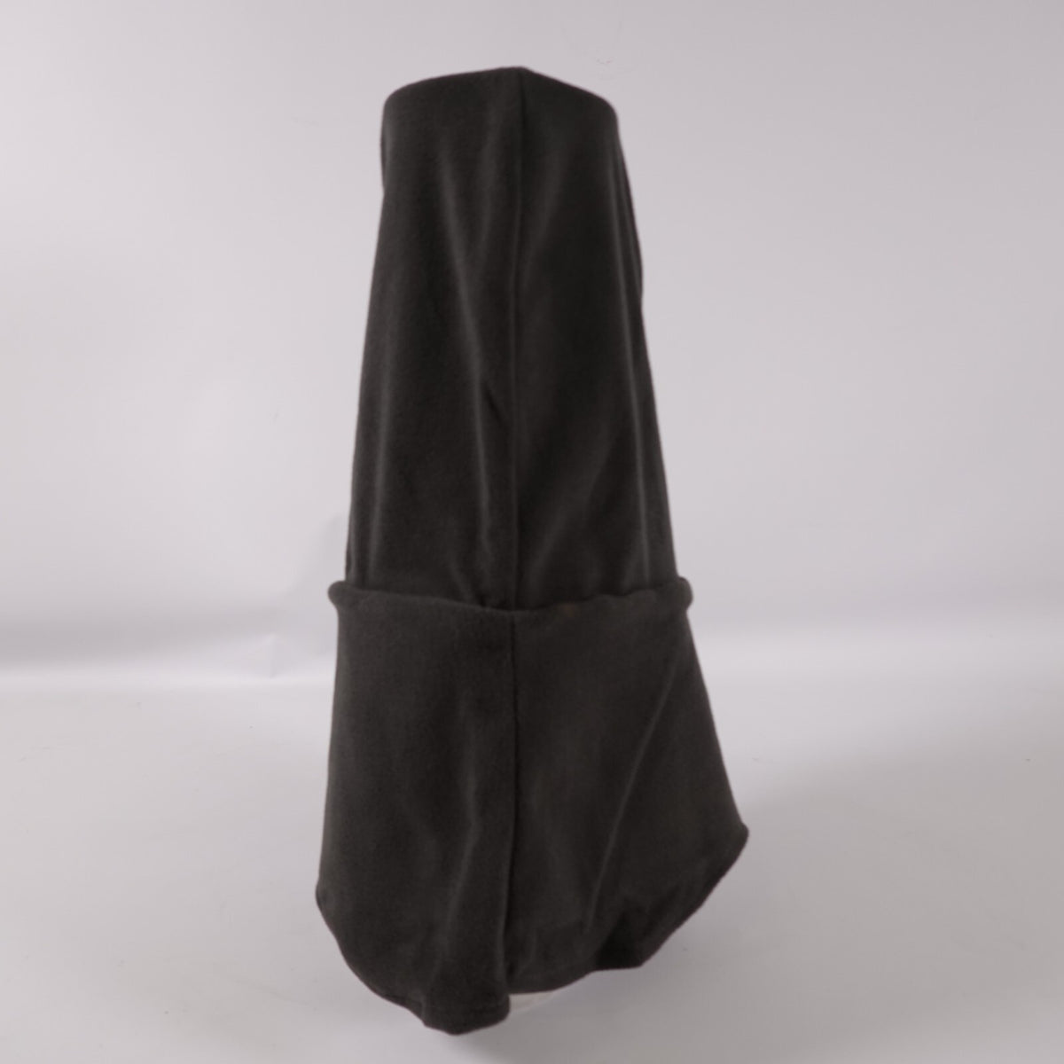 Black Hooded Balaclava Fleece Face Mask for Outdoor Warmth