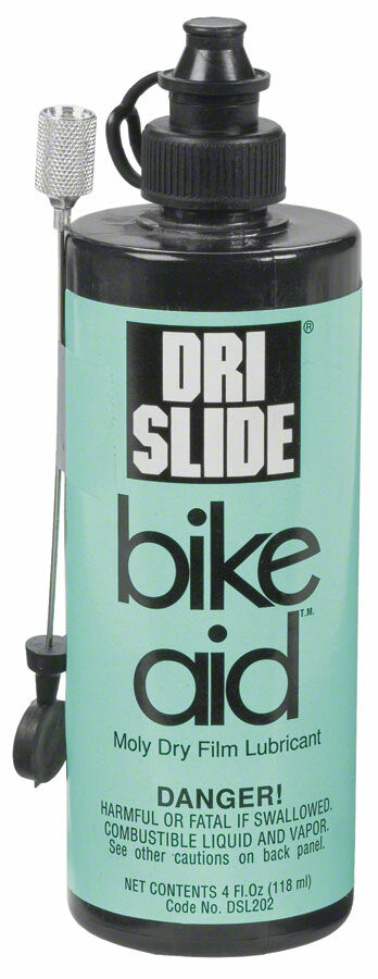 Bike Chain Lube - Dri-Slide Molybdenum Disulfide 4 fl oz Drip Lubricant