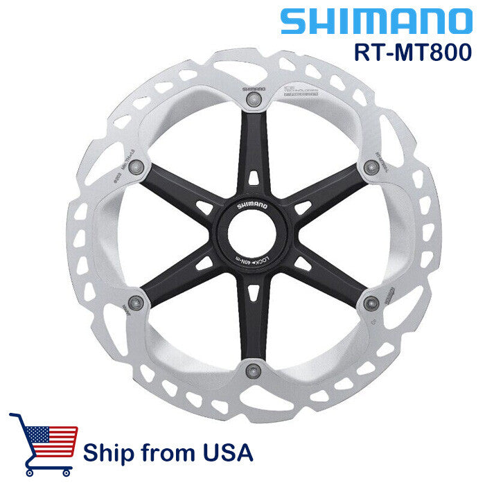 Shimano XT Ice-Tech Center Lock Bicycle Disc Brake Rotors - Multiple Sizes