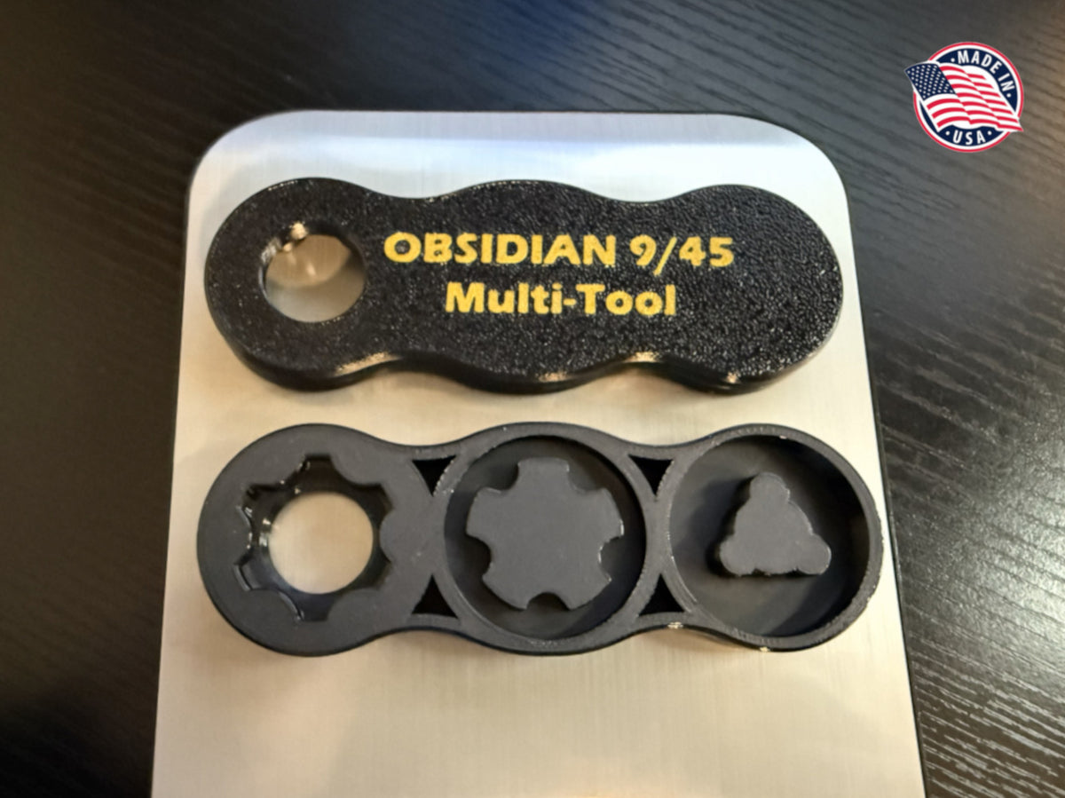 Multi Tool Wrench End Cap - Piston Tri Lug Non Marring Hardware