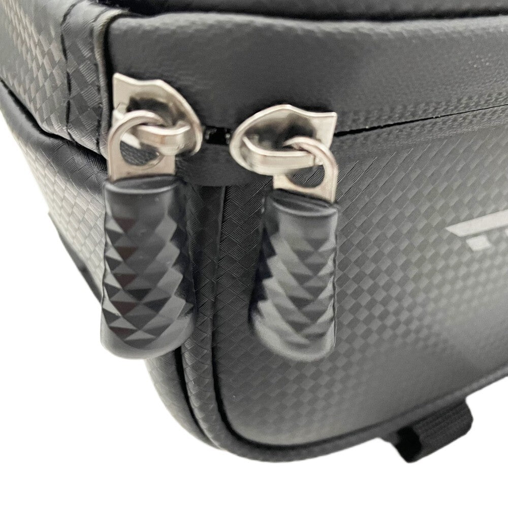 Waterproof Bicycle Phone Bag with Large Capacity and Double Zippers