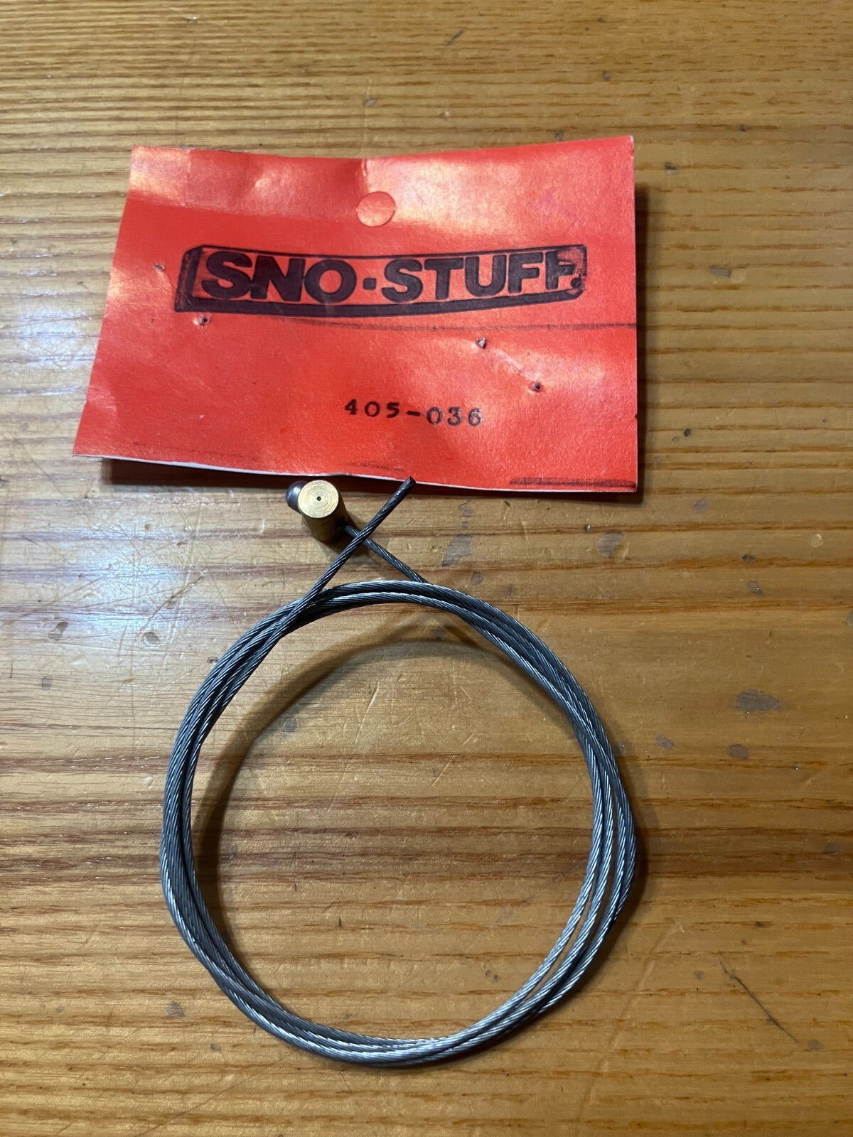 Vintage Snowmobile Throttle or Brake Cable - 36 Inch NOS Set for Rupp Polaris Daddler