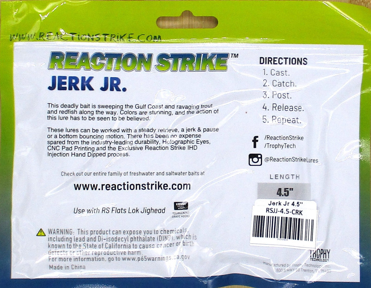 Saltwater Jerkbait Pack 4.5 Inch Soft Croaker Lures for Saltwater Fishing - 30 Pieces
