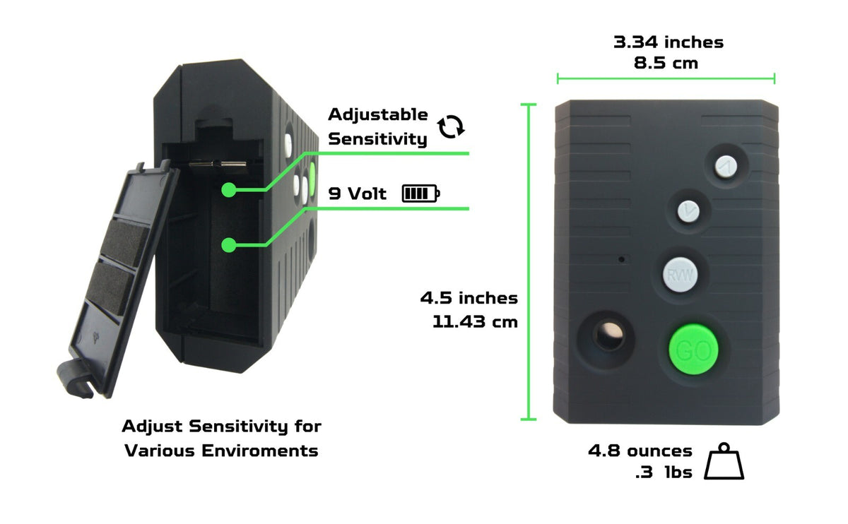 Shot Timer for Shooting Competitions & Drills - Adjustable Par Time