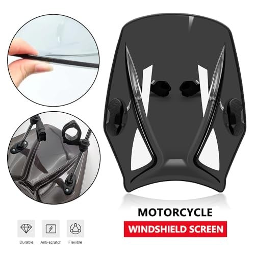 Motorcycle Windshield for Phantom 750 Shadow 1998-2024 Smoke Color