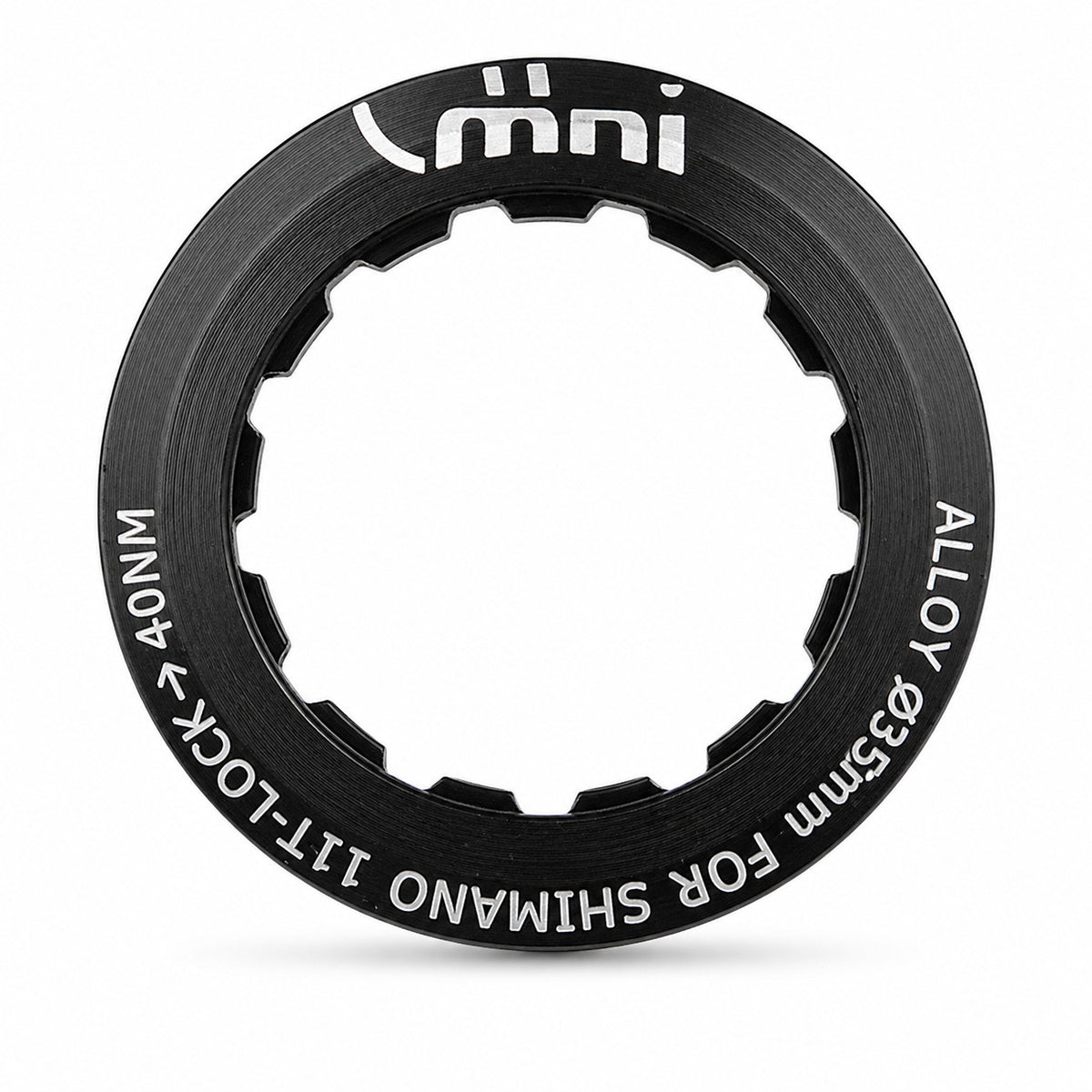 Lightweight Bicycle Cassette Lockring for Shimano & SRAM - Silver, Blue, Gold