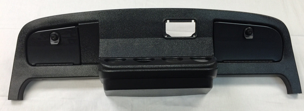 EZGO TXT Dash Kit - Black with Trim for 1994+ Models, Easy Install, Made in USA