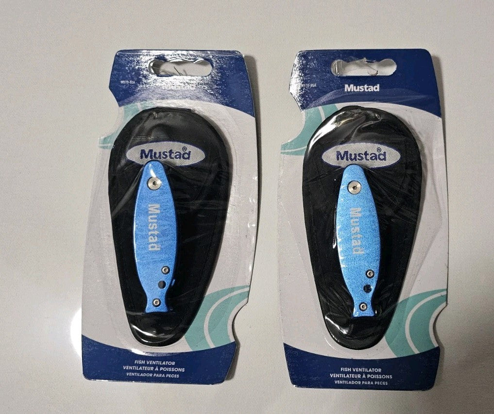 Mustad Fish Ventilator Venting Tool for Saltwater Fish - Stainless Steel, Compact Design