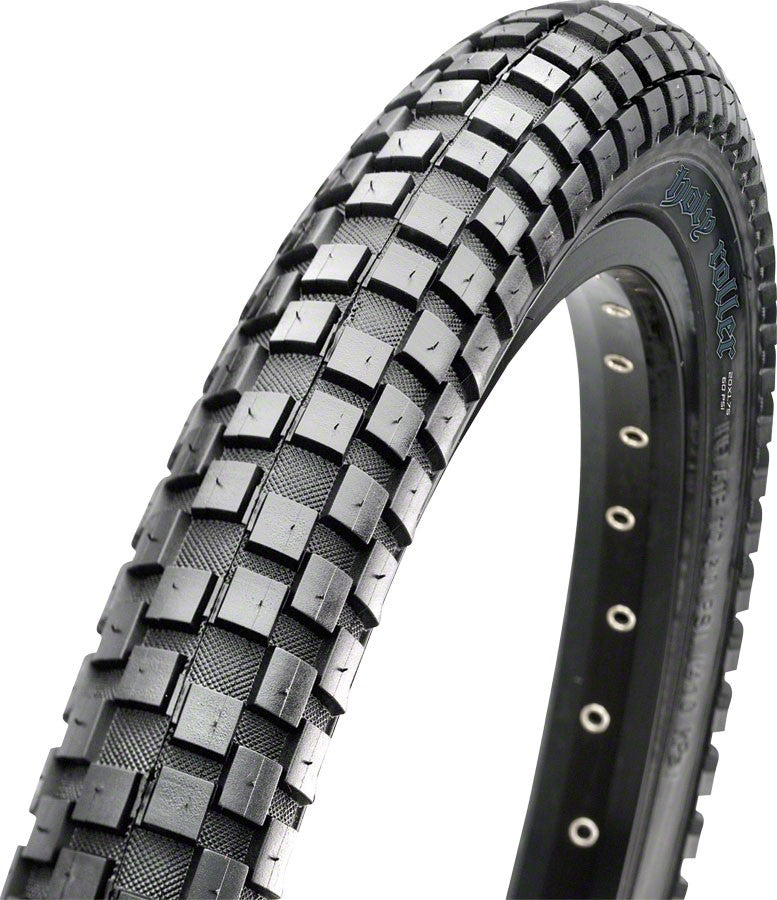 Maxxis Holy Roller 26x2.2 BMX Bicycle Tire Pack of 2 - Steel Bead, Black