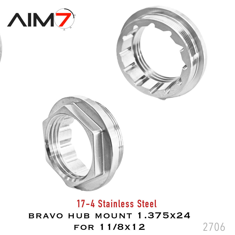 Universal 1.375×24 HUB Mount Adapter for Suppressors and Rifles