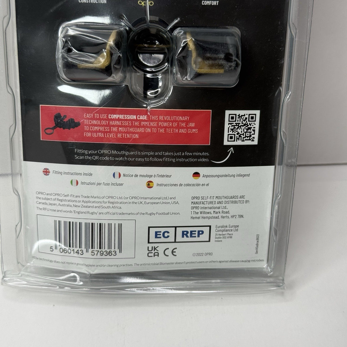 Sports Mouthguard for Youth & Adults Black with Case - Dental Protection