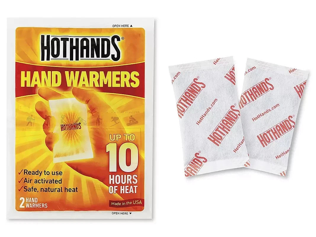 Heat-Activated Hand Warmers 50 Pairs Long Lasting Outdoor Winter Gear