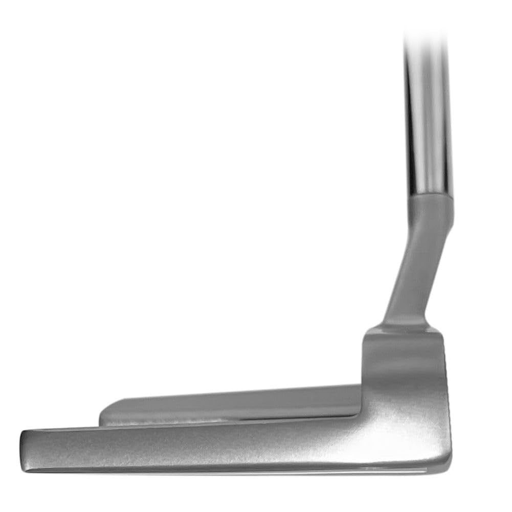 Tour Edge Silver 34-Inch Template Narrows Putter with Micro-Groove Face