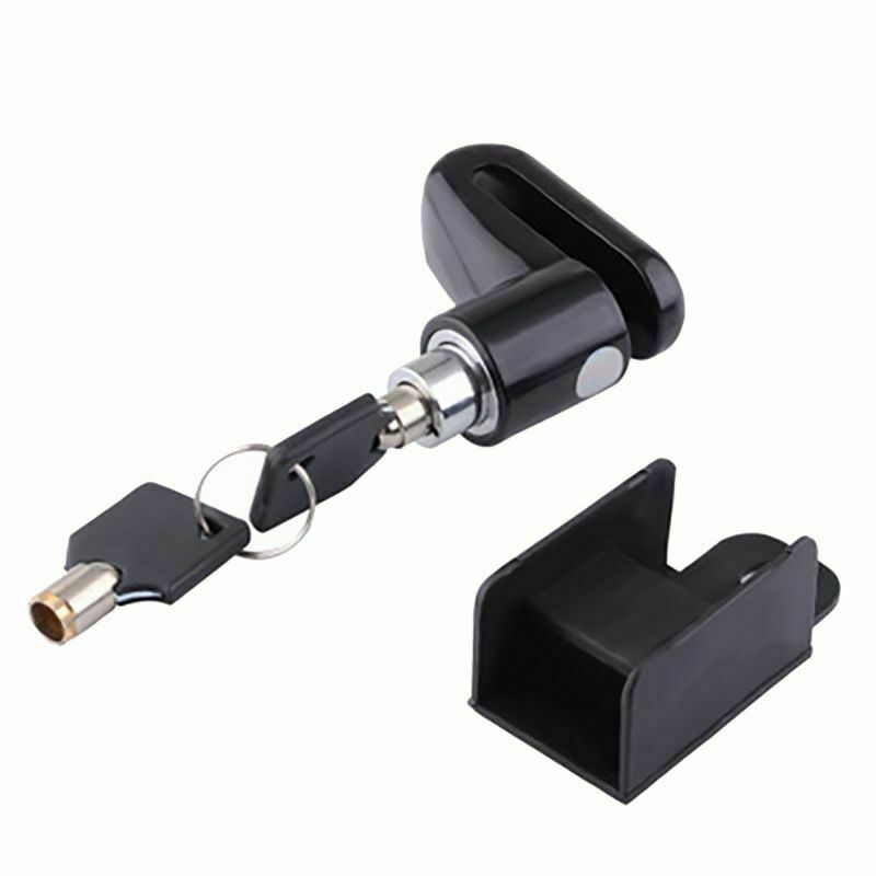 Motorcycle Bicycle Scooter Anti-Theft Disc Brake Lock - Black