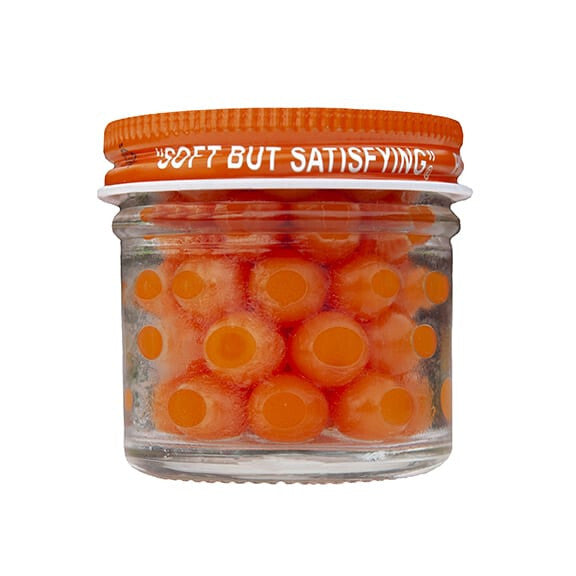 Salmon Egg Bait - Natural Orange Deluxe Fish Eggs for Trout Steelhead