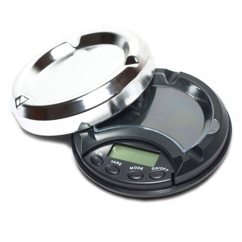 Digital Pocket Scale 0.01g x 100g with Ash Tray - Precision Weighing Scale