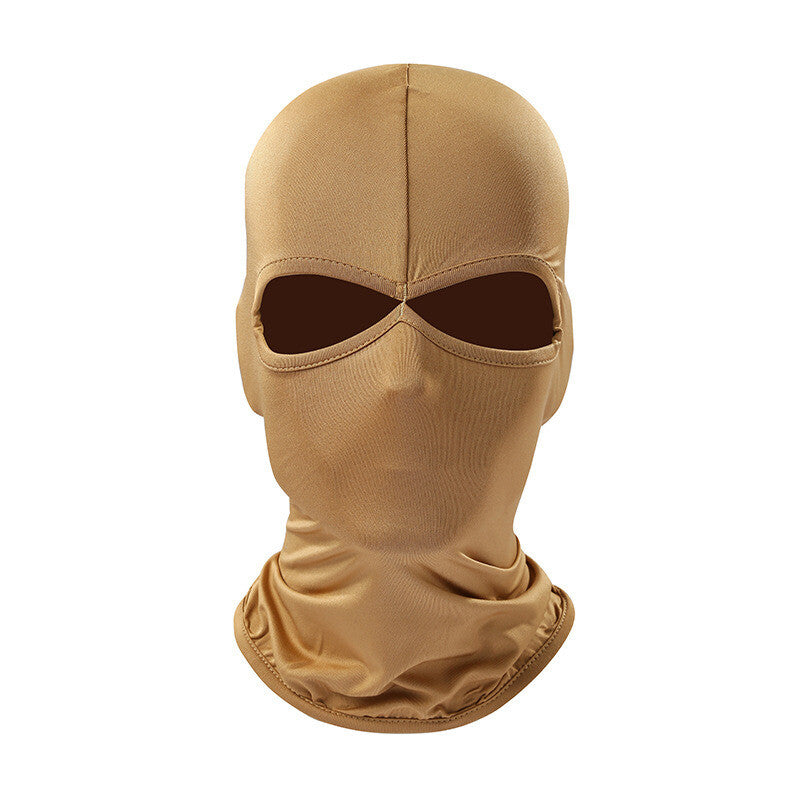 Unisex Full Face Mask with 2 Holes UV Sun Protection Ski Mask for Men Women