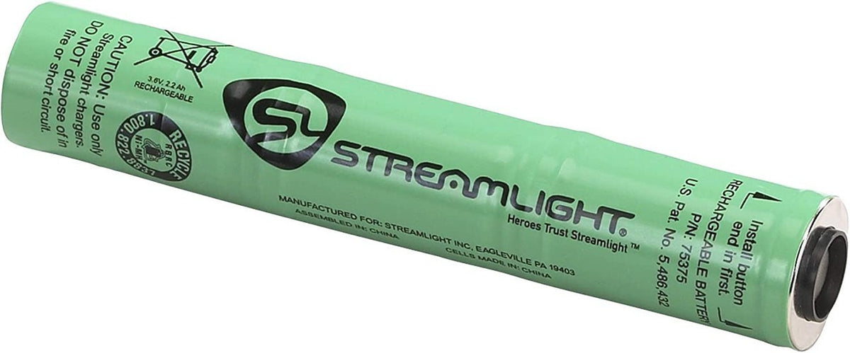 Rechargeable NiMH Battery for Streamlight Stinger Flashlights 1800mAh