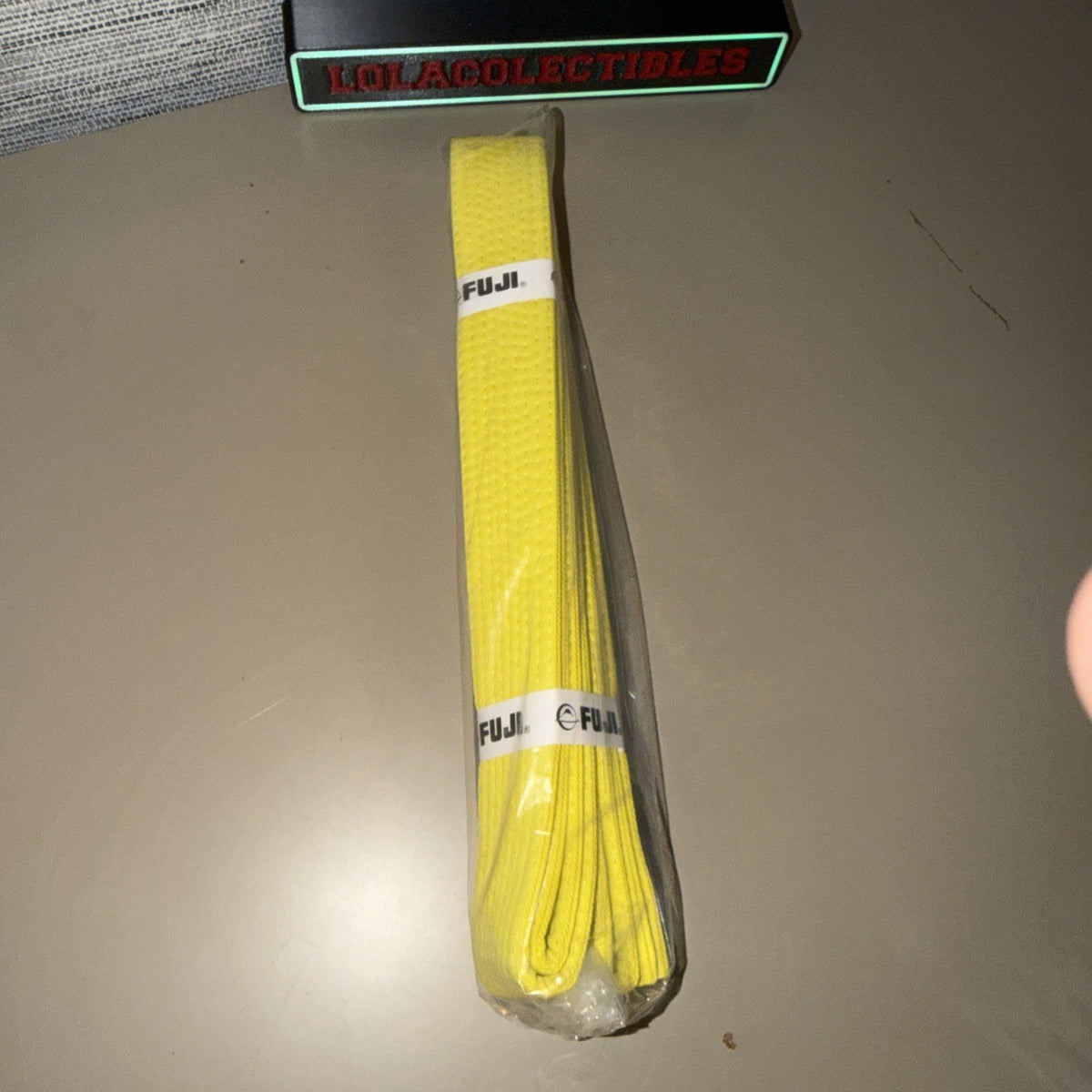 Kids Jiu Jitsu Belt - Yellow Martial Arts Belt for Children Size 5
