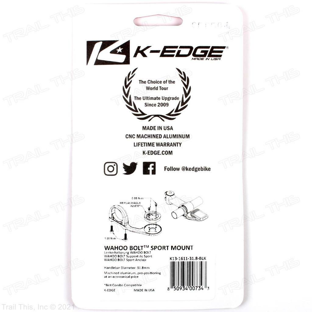 Bike Handlebar Mount for Wahoo Bolt Sport Bicycle Computer 31.8mm Out Front