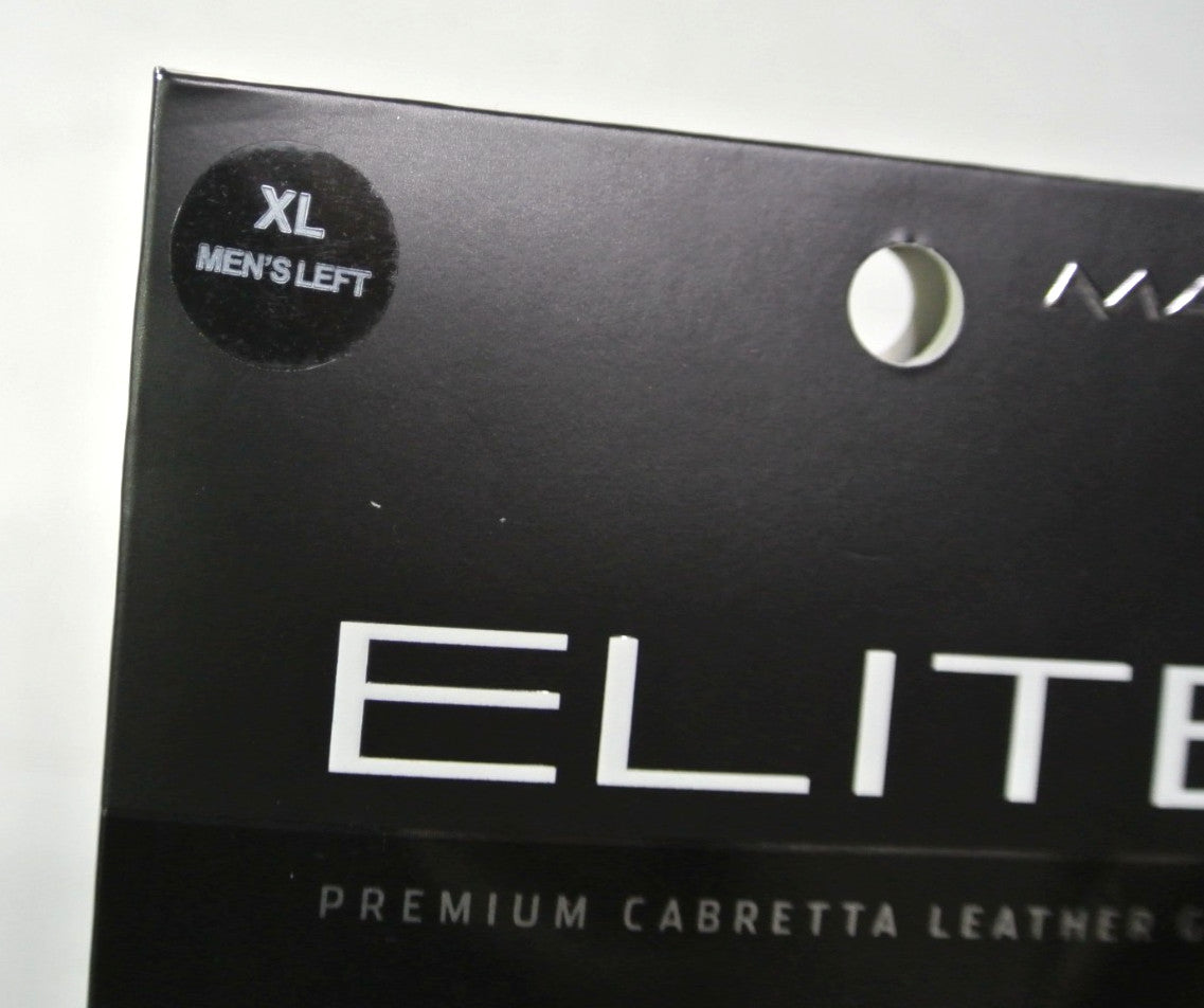 Premium Cabretta Leather Golf Glove Left Hand Men’s XLarge - Maxfli Elite