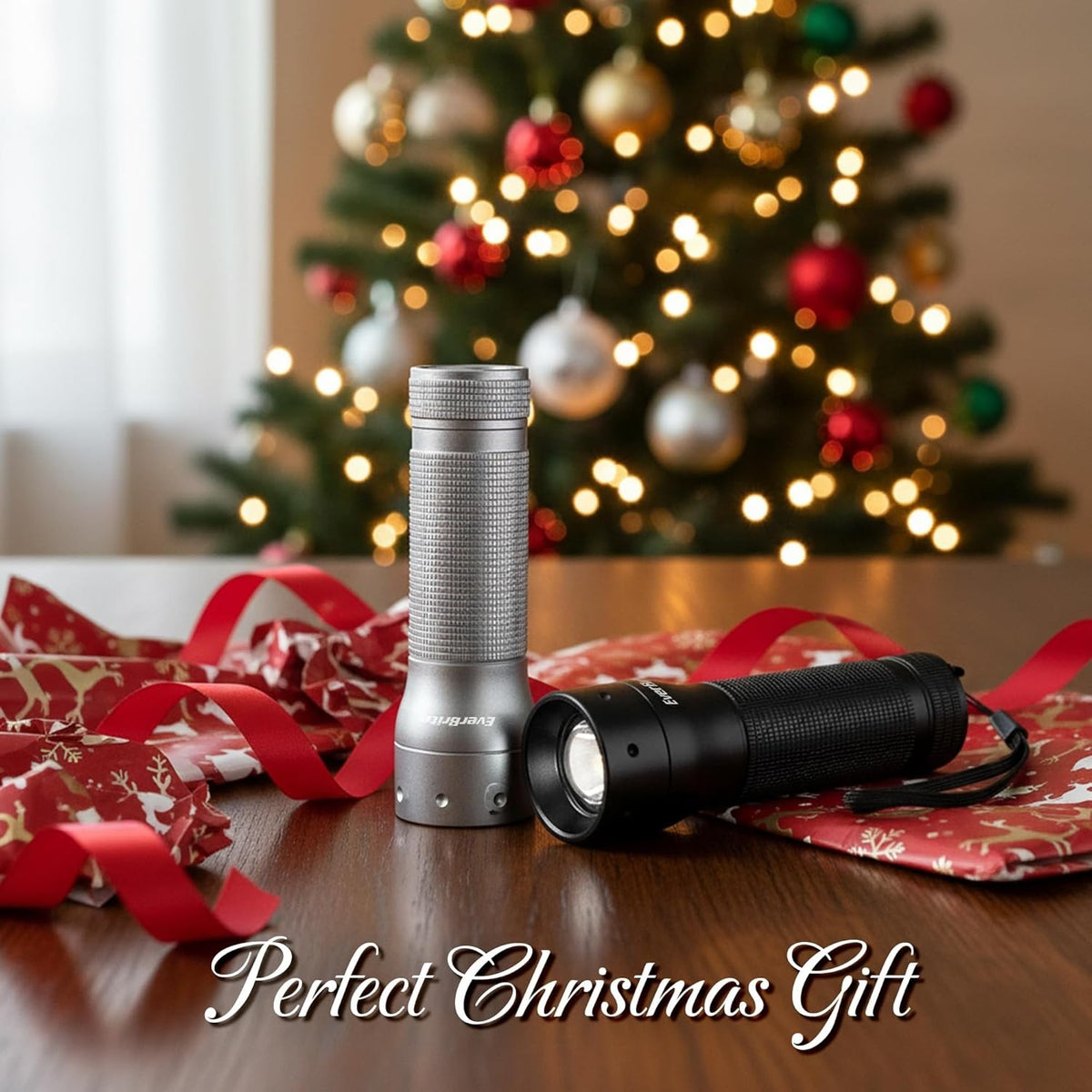 Mini LED Flashlight with Zoom, 3 Modes, 350 Lumens, Aluminum Body